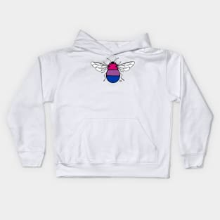 Bisexual Pride Bee Kids Hoodie